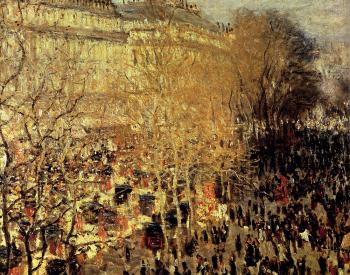 Claude Oscar Monet : Boulevard Des Capucines II